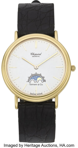 Chopard Luna D Oro Moon Phase for Tiffany Co. modern. Lot