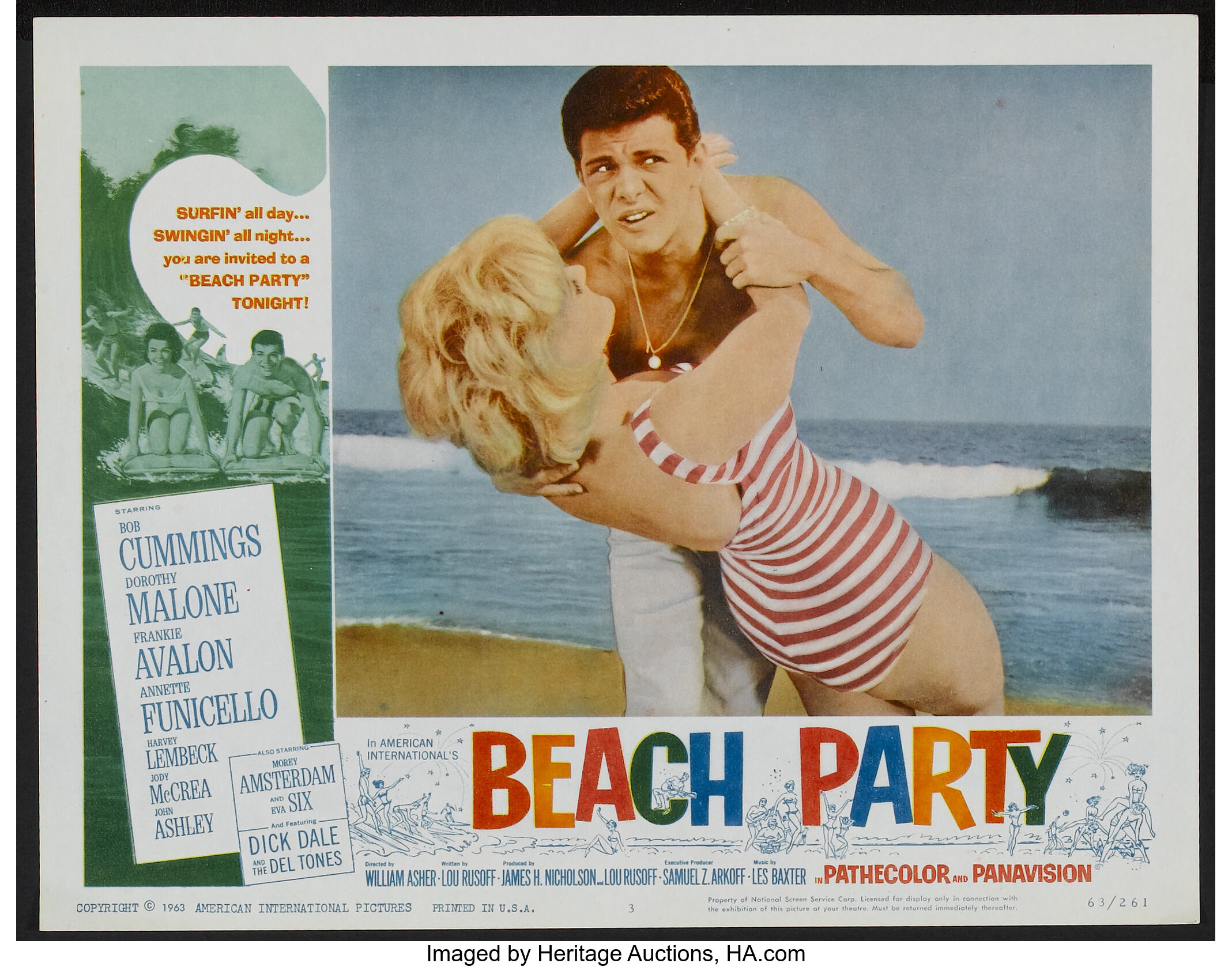 beach party 1963 poster