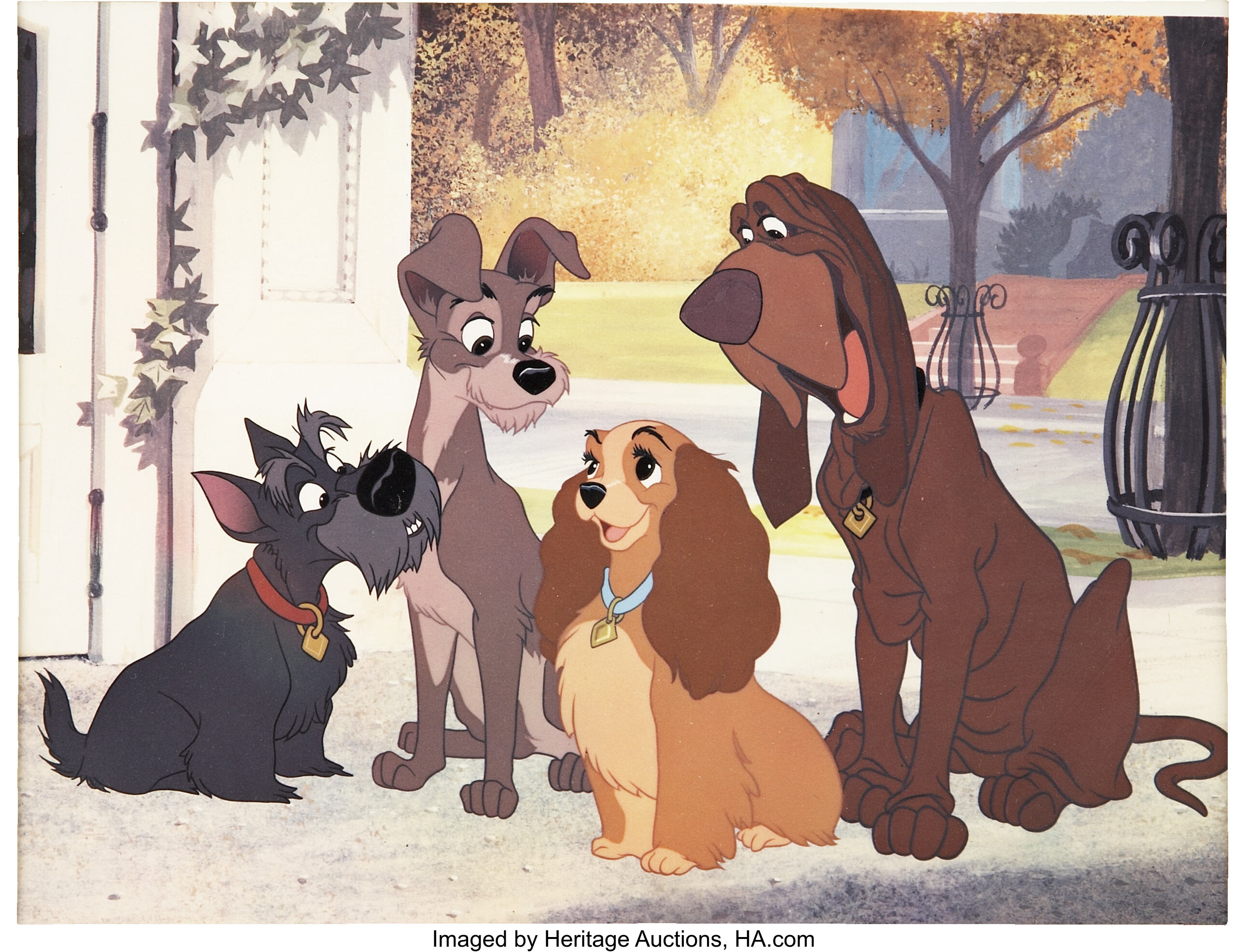 รีวิวการ์ตูน lady and the tramp 