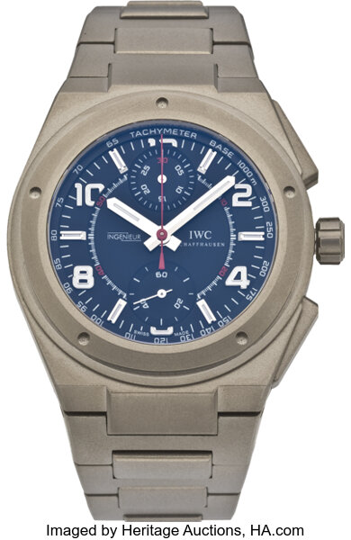 Iwc Ingenieur Mercedes Amg Titanium Chronograph Circa 04 Lot Heritage Auctions