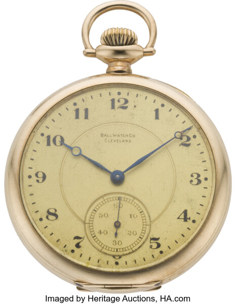 Ball commercial deals pocket watch