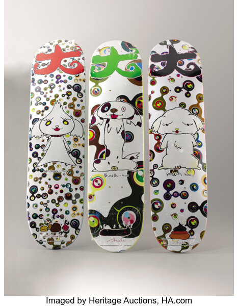 Takashi Murakami, Supreme Skate Decks (2007)