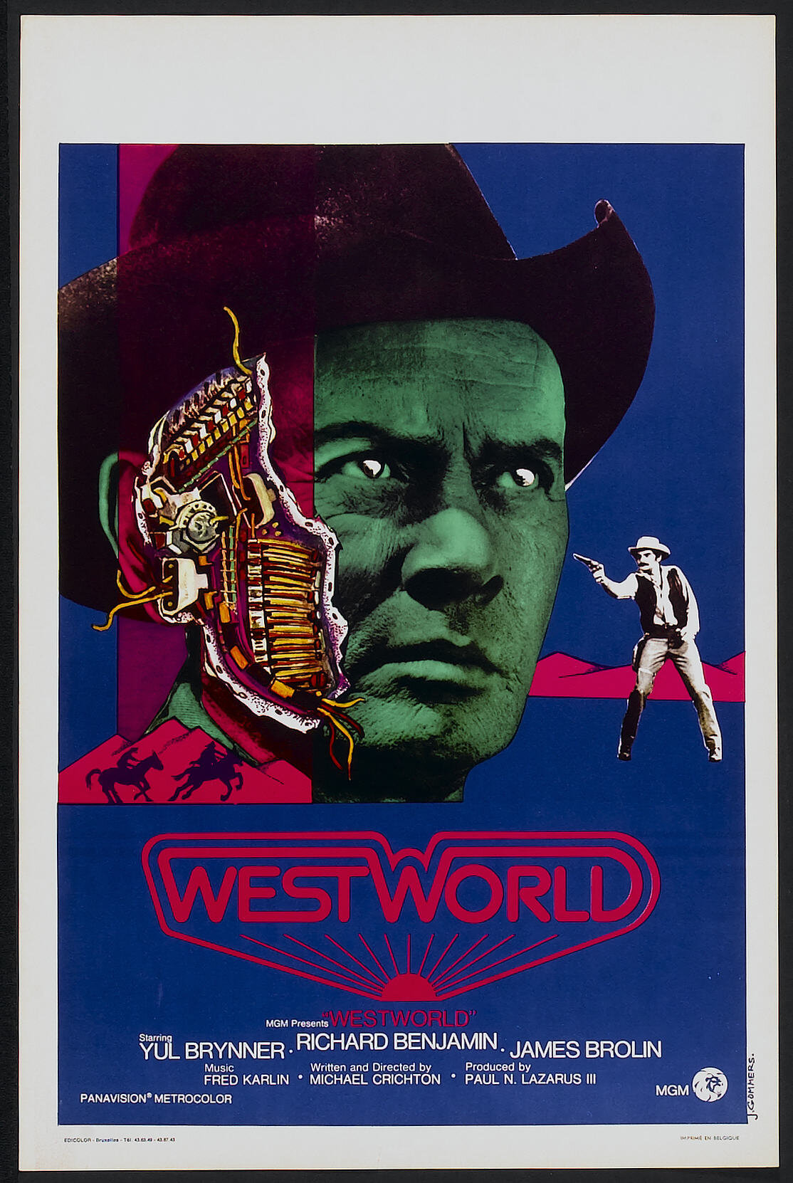 Westworld (MGM, 1973). Belgian (14