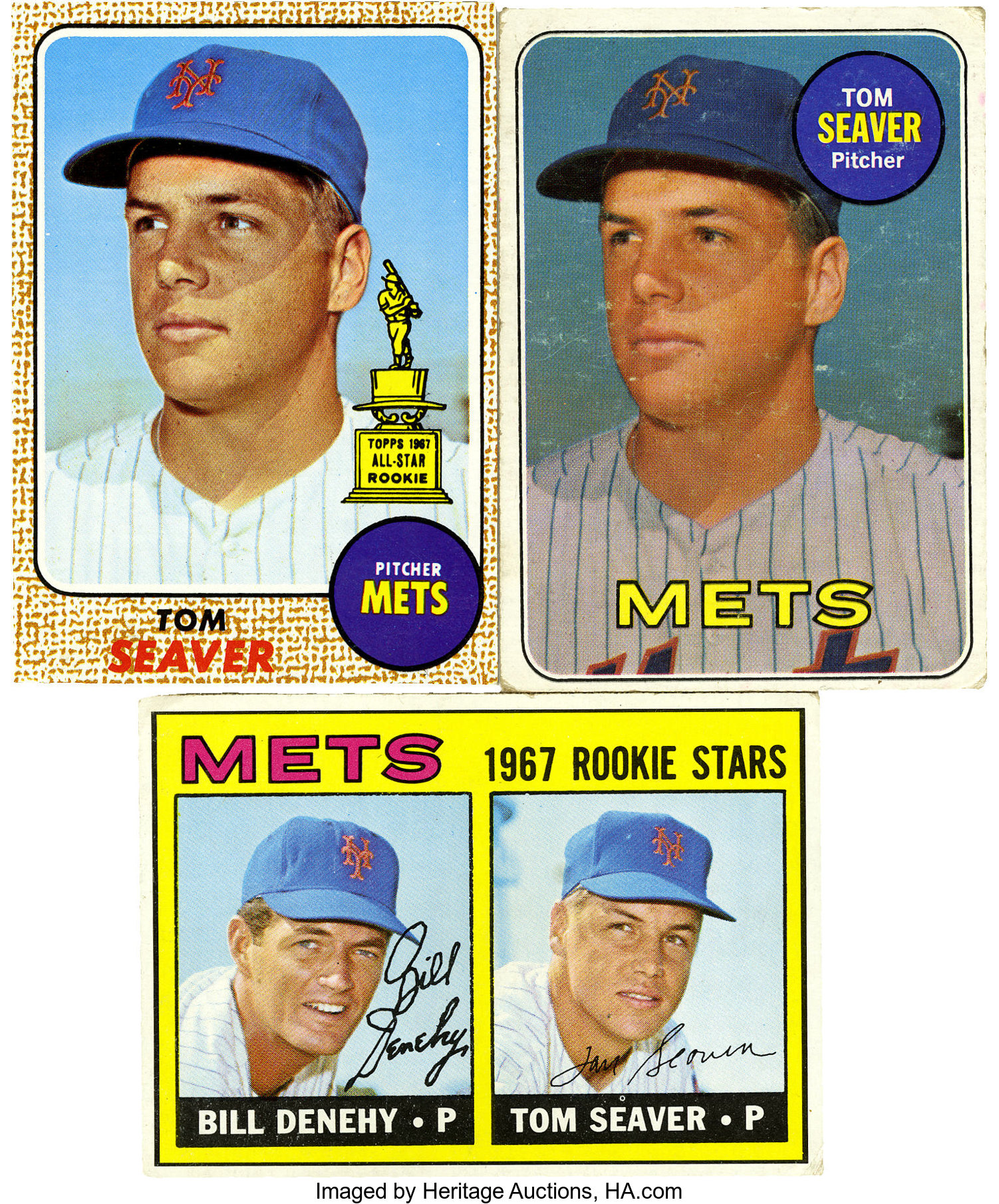 1968 Topps Tom Seaver #45 Baseball Card