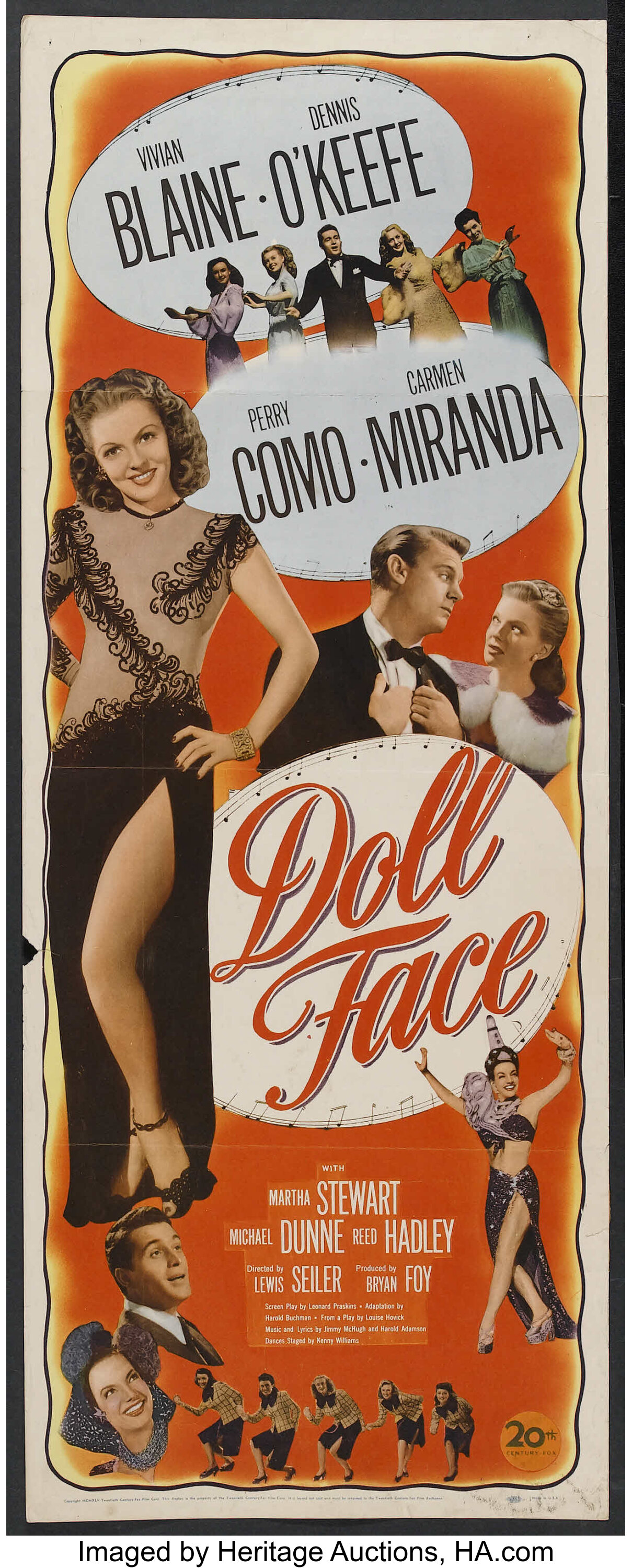 Doll Face (20th Century Fox, 1946). Insert (14