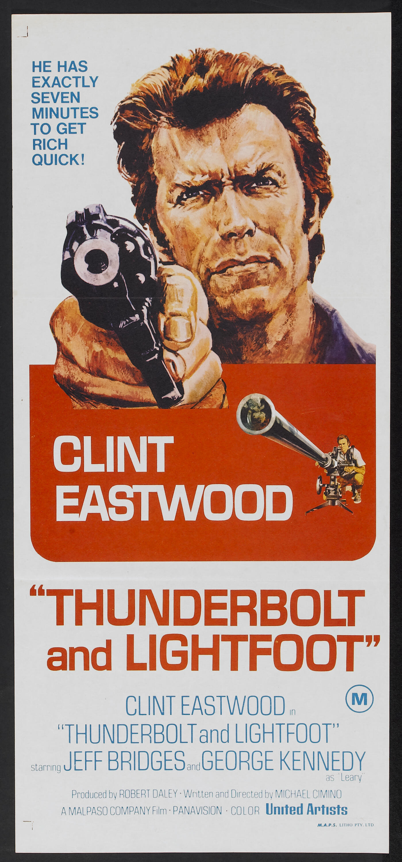 Thunderbolt and Lightfoot (United Artists, 1974). Australian | Lot ...