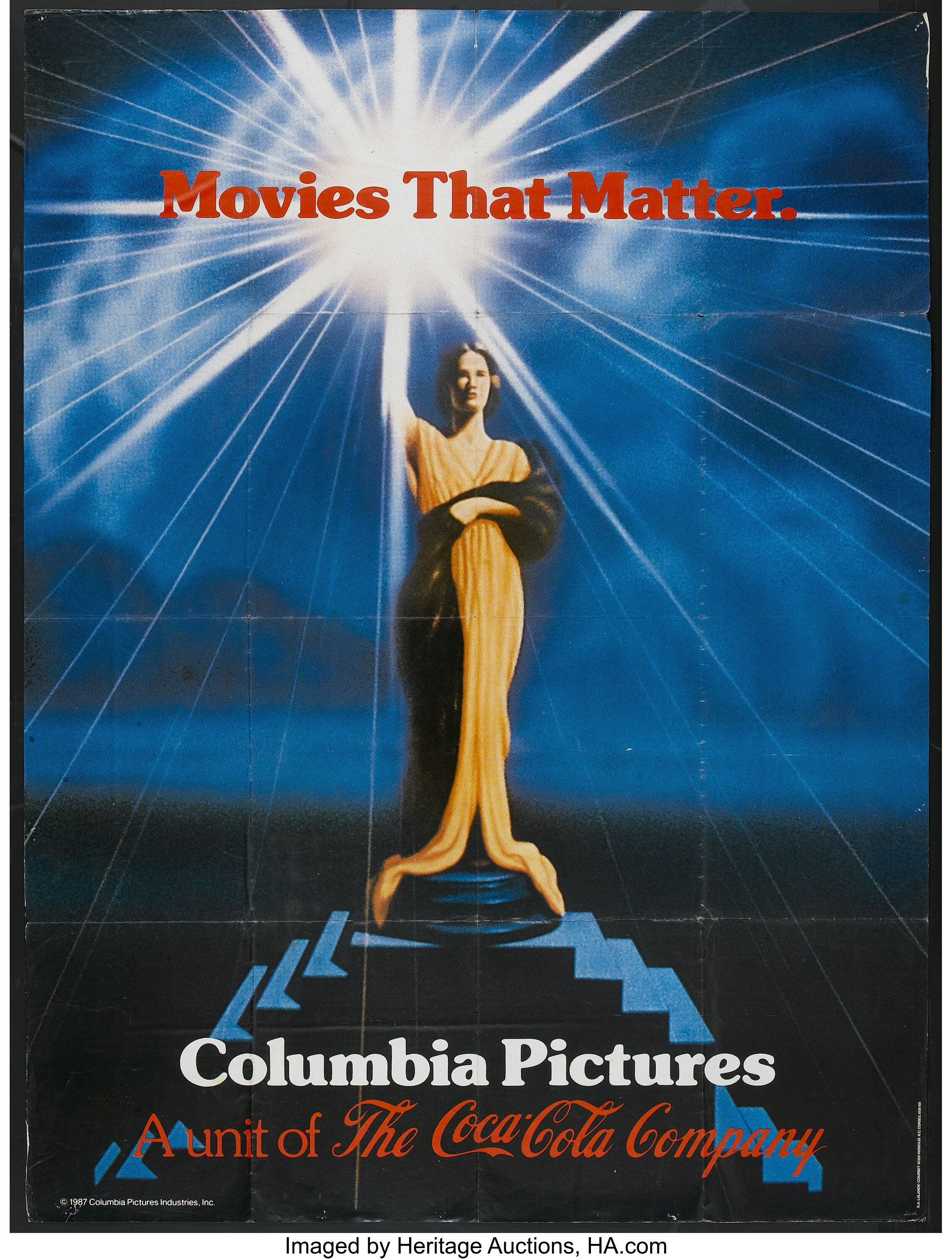 Columbia Pictures Promotional Poster (Columbia, 1987). Poster