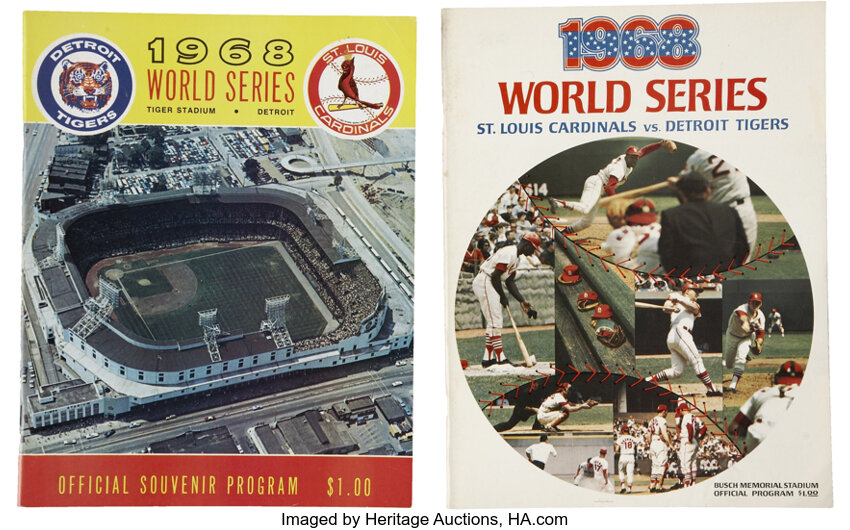 1968 World Series Program - St. Louis