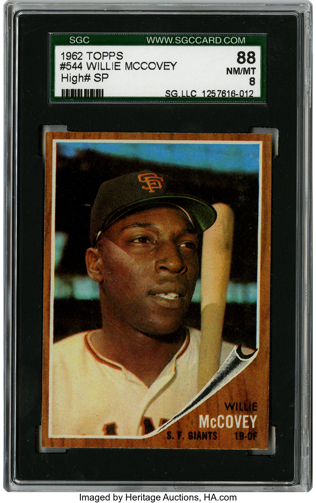 Sold at Auction: 1969 Topps Willie McCovey