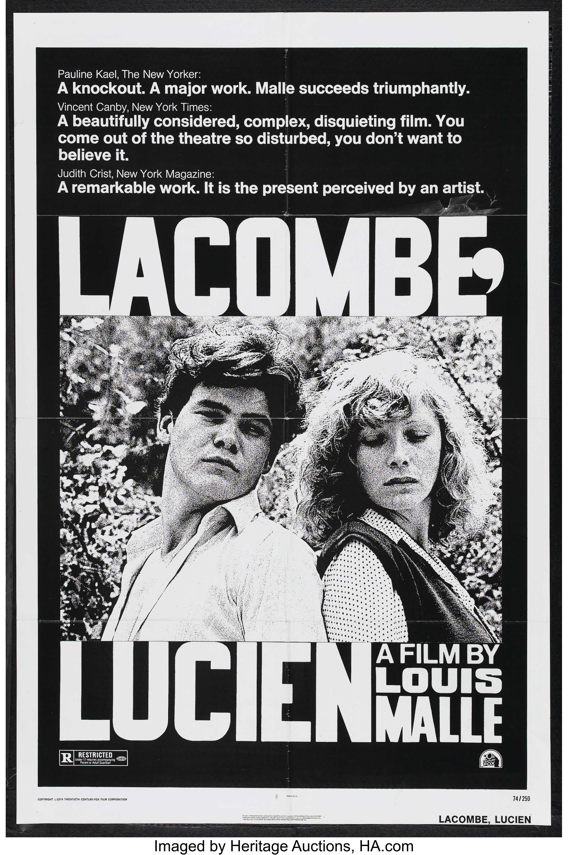 Lacombe Lucien (1974) by Louis Malle