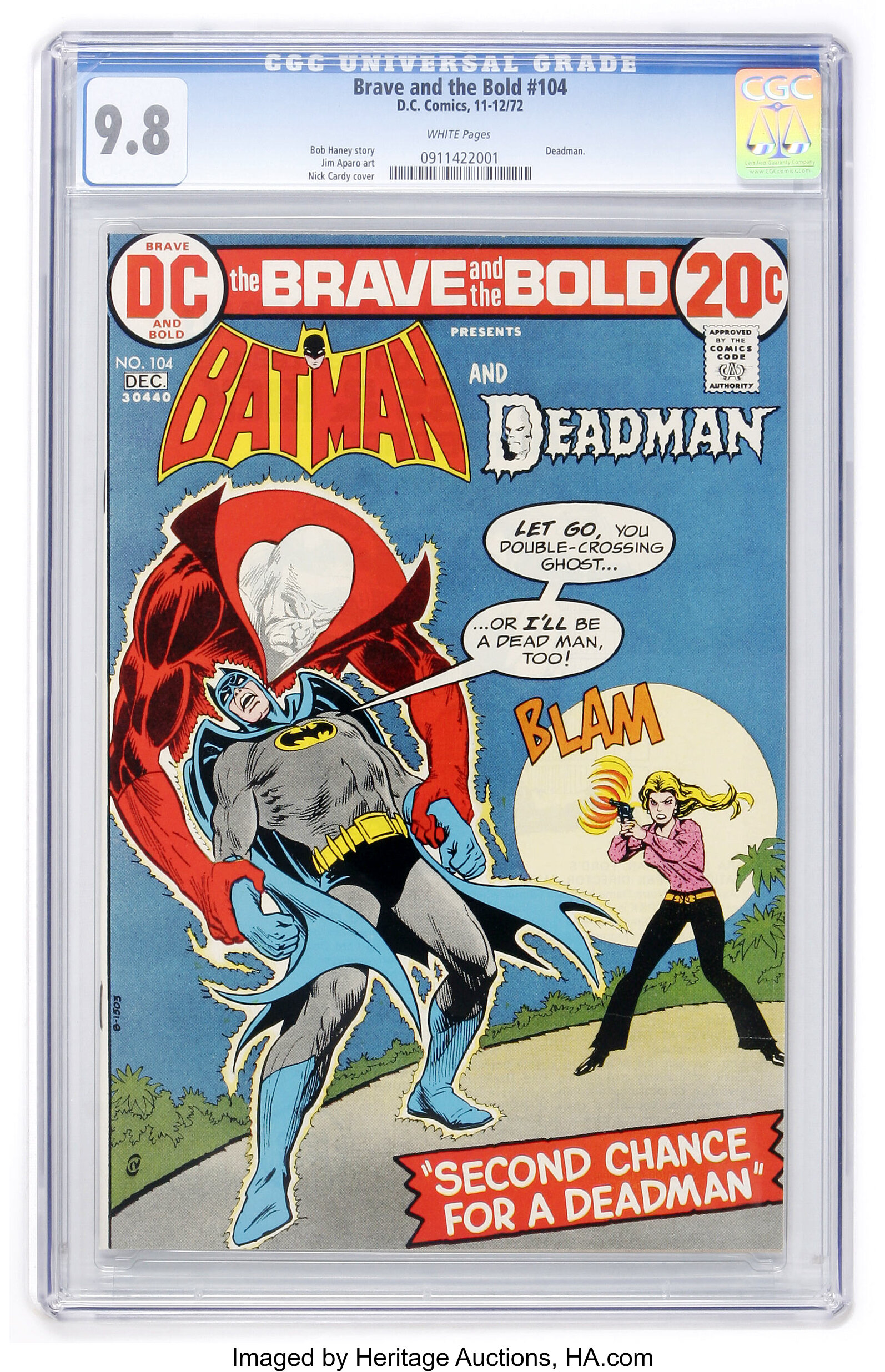 The Brave and the Bold #104 Batman and Deadman (DC, 1972) CGC NM/MT | Lot  #11083 | Heritage Auctions