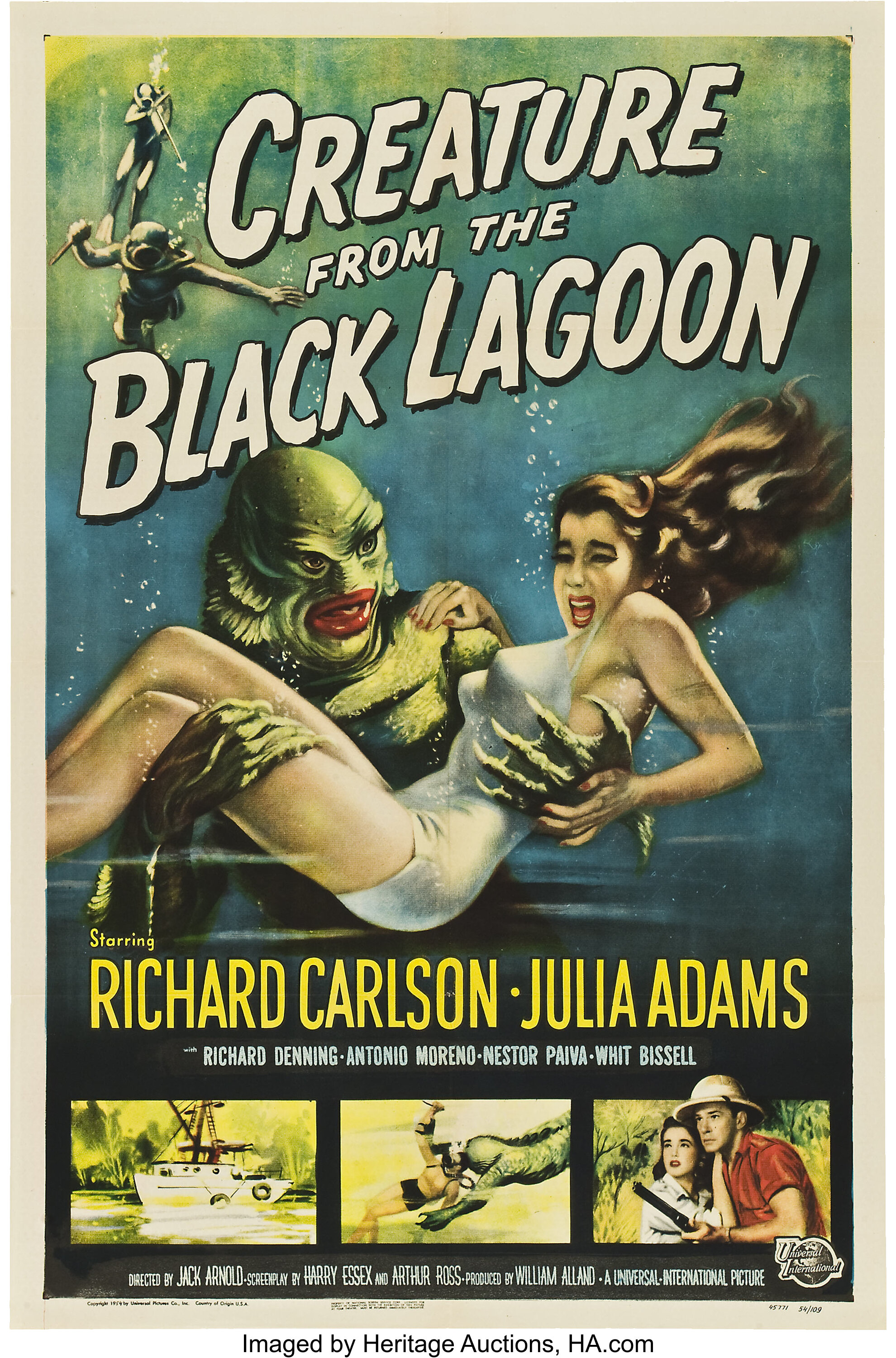 Creature from the Black Lagoon (Universal International, 1954). One ...