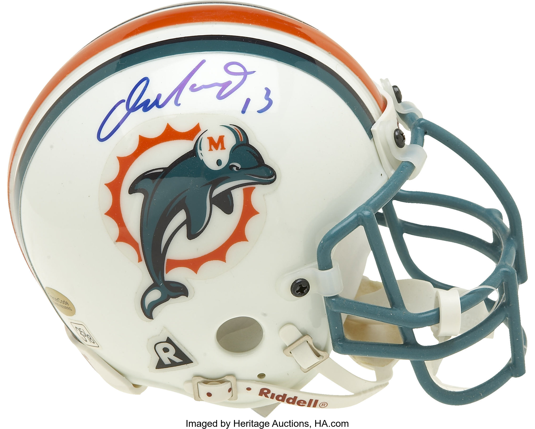 Dan Marino Signed Mini Helmet.... Football Collectibles Helmets | Lot ...