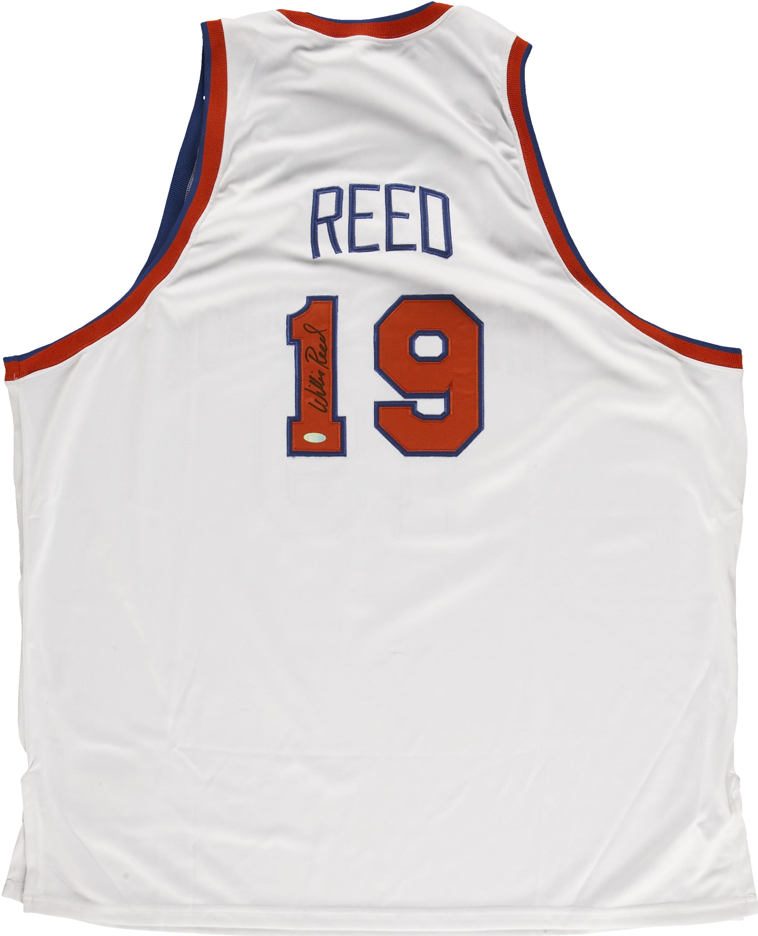 Willis Reed of the NY Knicks signed autographed basketball jersey
