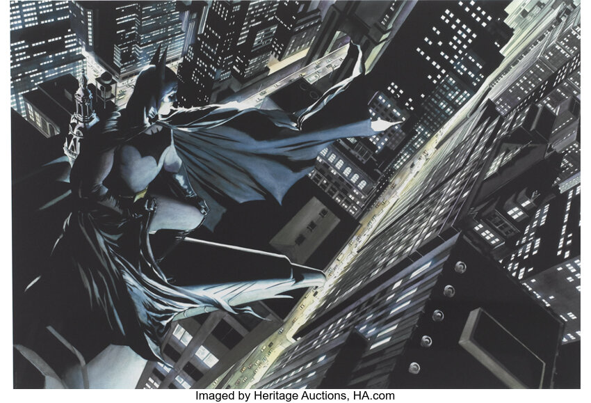 Alex Ross Batman:Knight Over Gotham City Limited Edition Print | Lot #93427  | Heritage Auctions