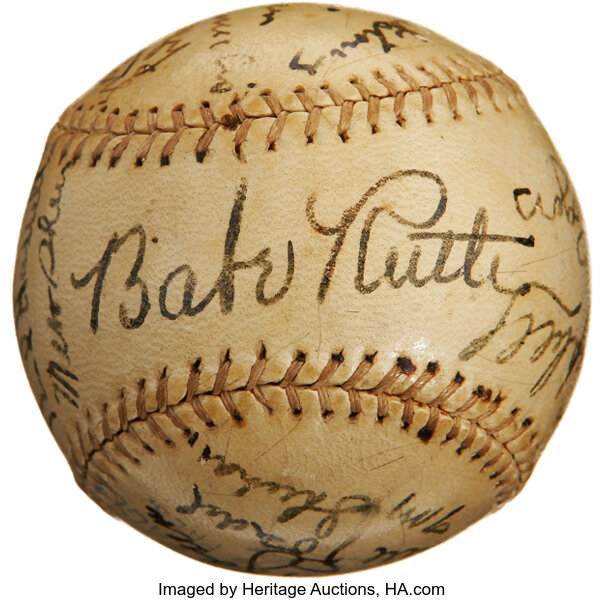 Lot Detail - 1938 BABE RUTH BROOKLYN DODGERS GAME WORN ROAD