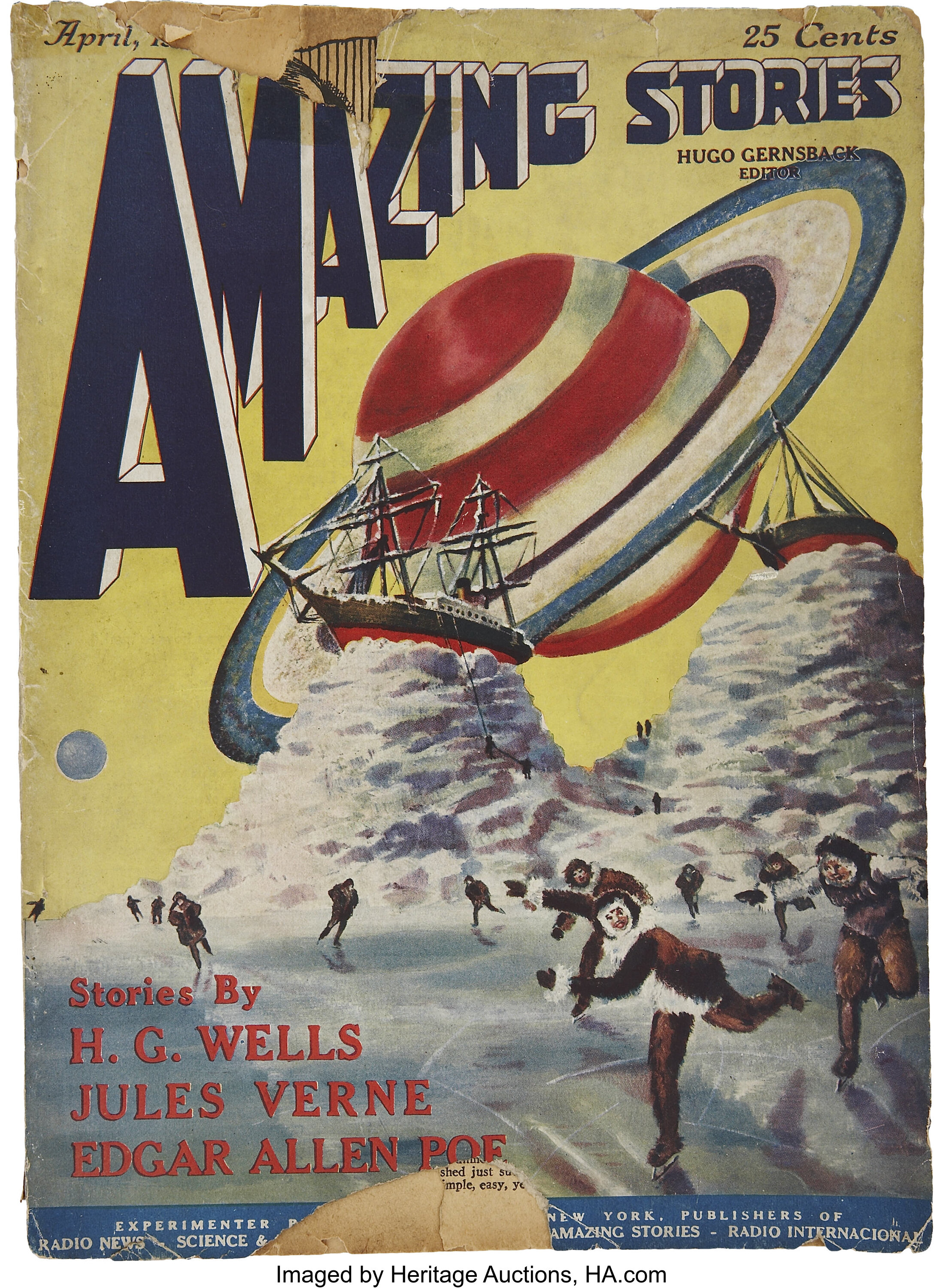 Two Pulp Magazine Related Titles Including Hugo Gernsback - 