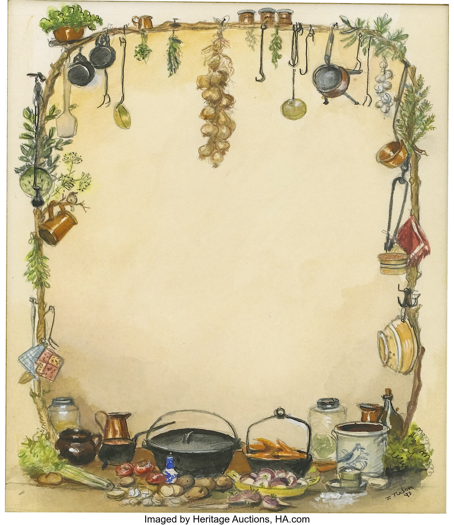 TASHA TUDOR American 1915 2008 . The Tasha Tudor Cookbook page