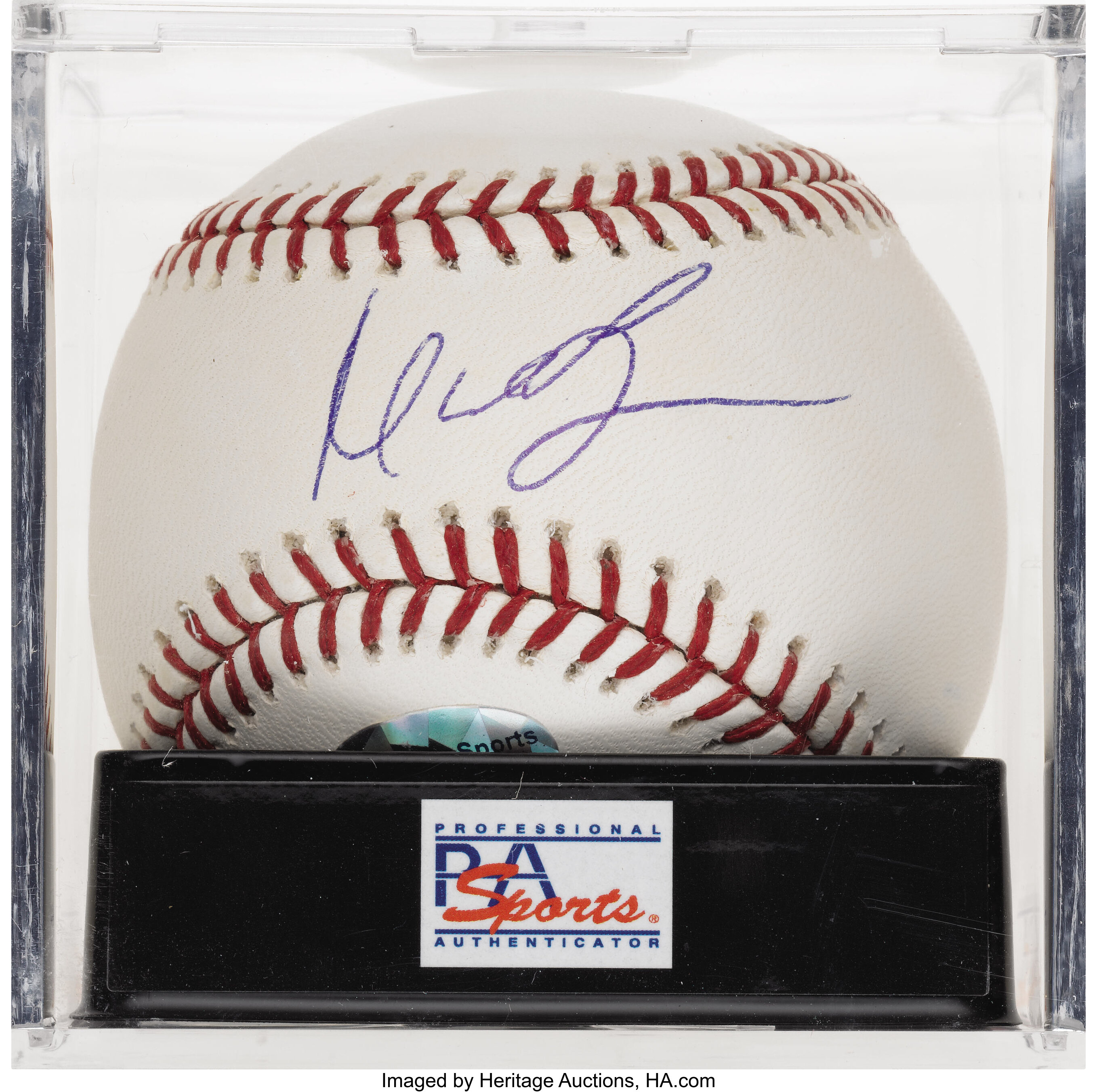 Manny Ramirez Autographed MLB Baseball