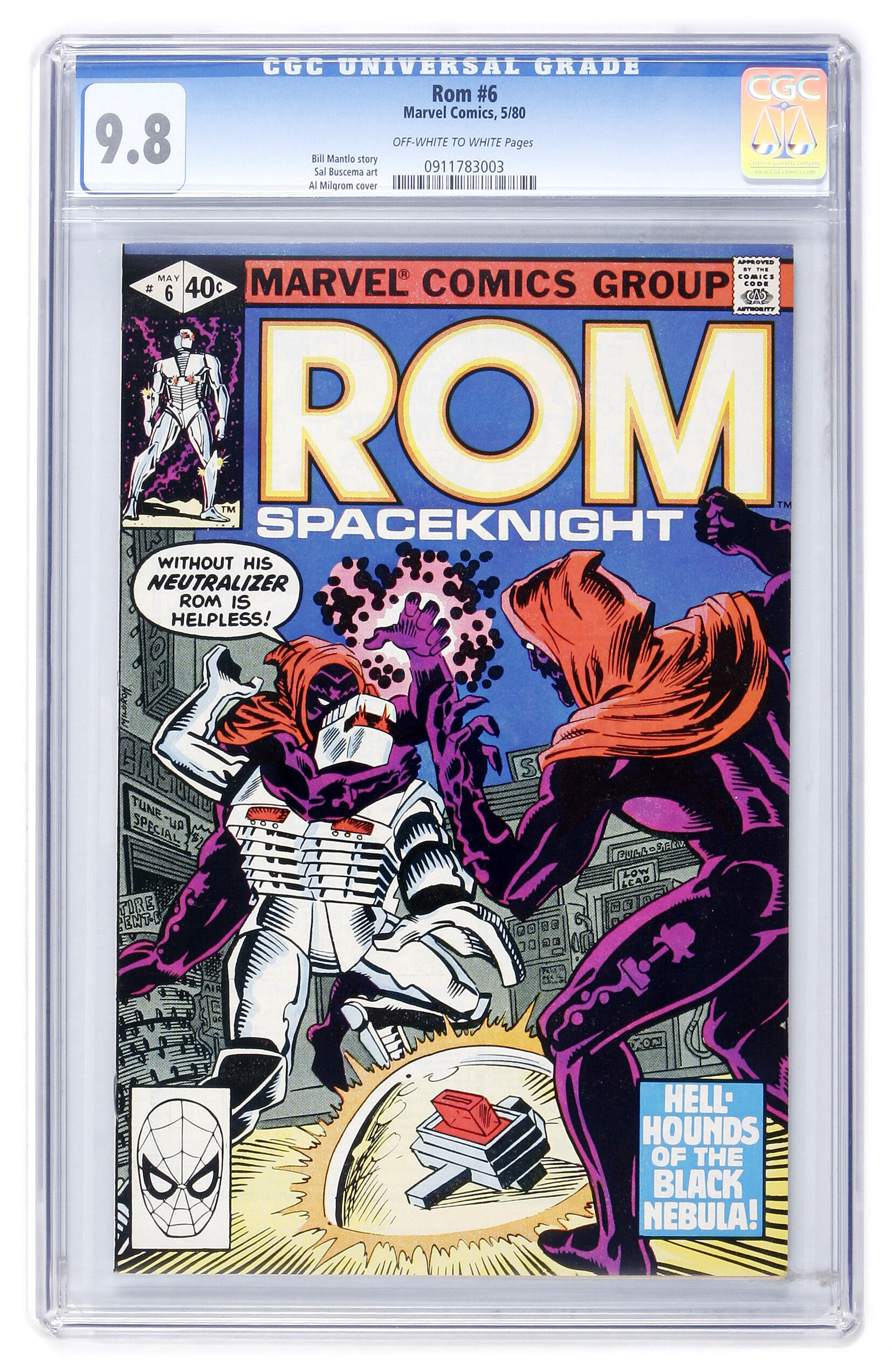 musikkens Alfabetisk orden masser How Much Is ROM #6 Worth? Browse Comic Prices | Heritage Auctions