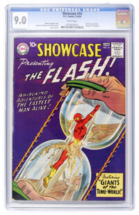 Showcase #14 The Flash (DC, 1958) CGC VF/NM 9.0 White pages