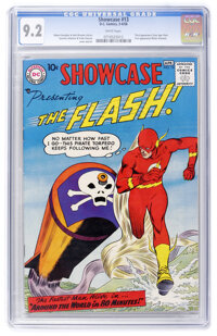 Showcase #13 The Flash (DC, 1958) CGC NM- 9.2 White pages