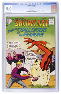 Showcase #6 Challengers of the Unknown (DC, 1957) CGC VF/NM 9.0 White pages