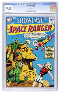 Showcase #16 The Space Ranger (DC, 1958) CGC VF/NM 9.0 White pages