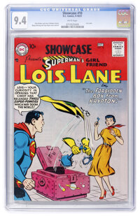 Showcase #10 Lois Lane (DC, 1957) CGC NM 9.4 White pages