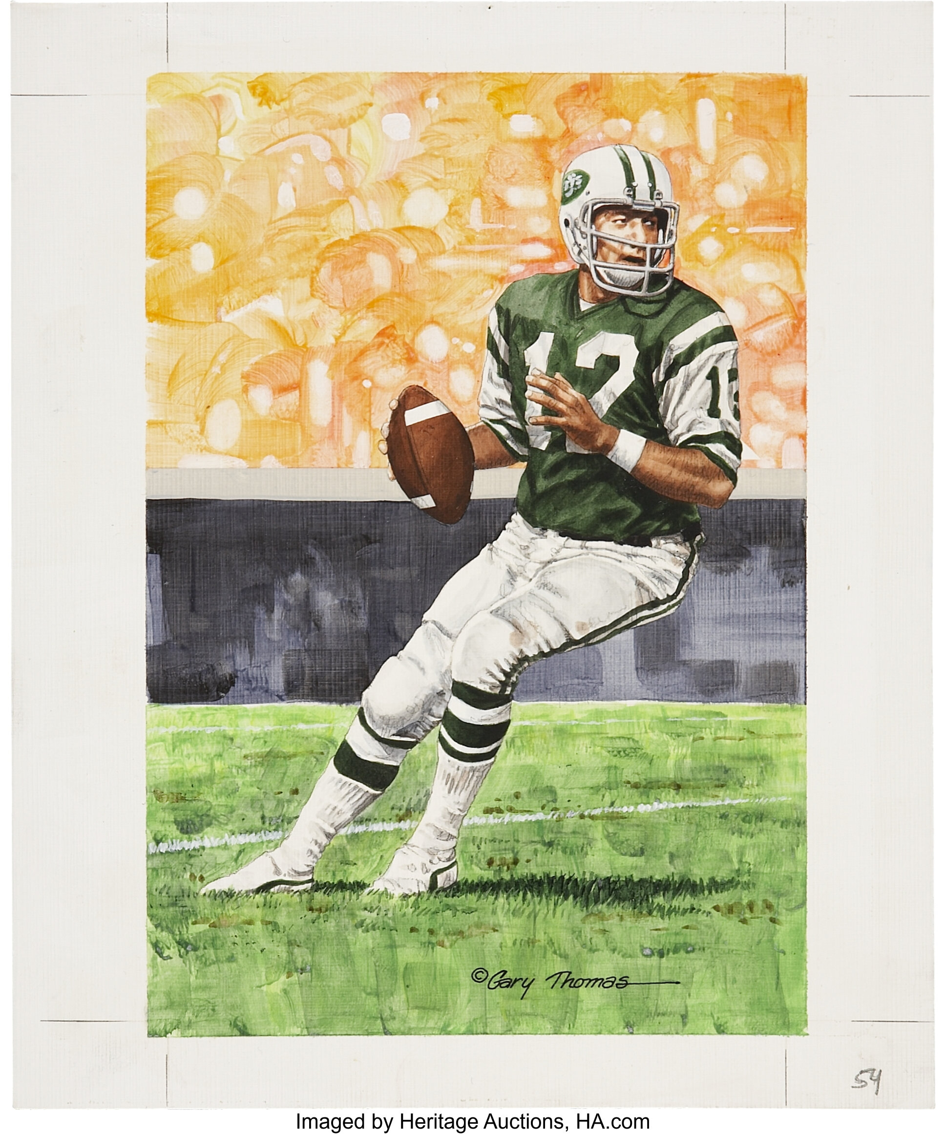 Joe Namath Paintings for Sale - Fine Art America