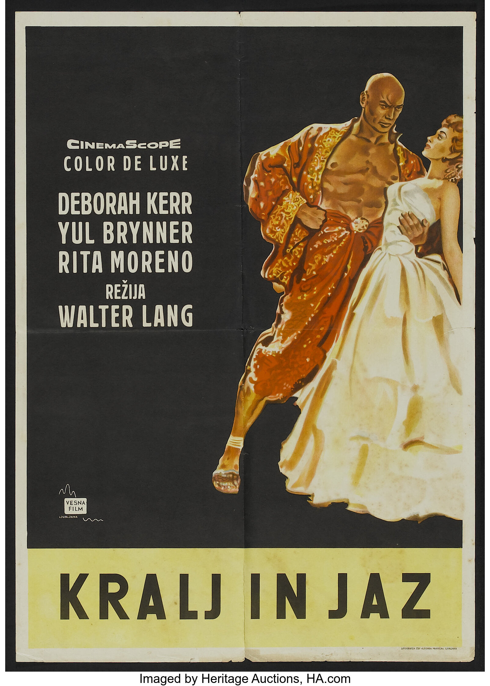 the king and i movie poster