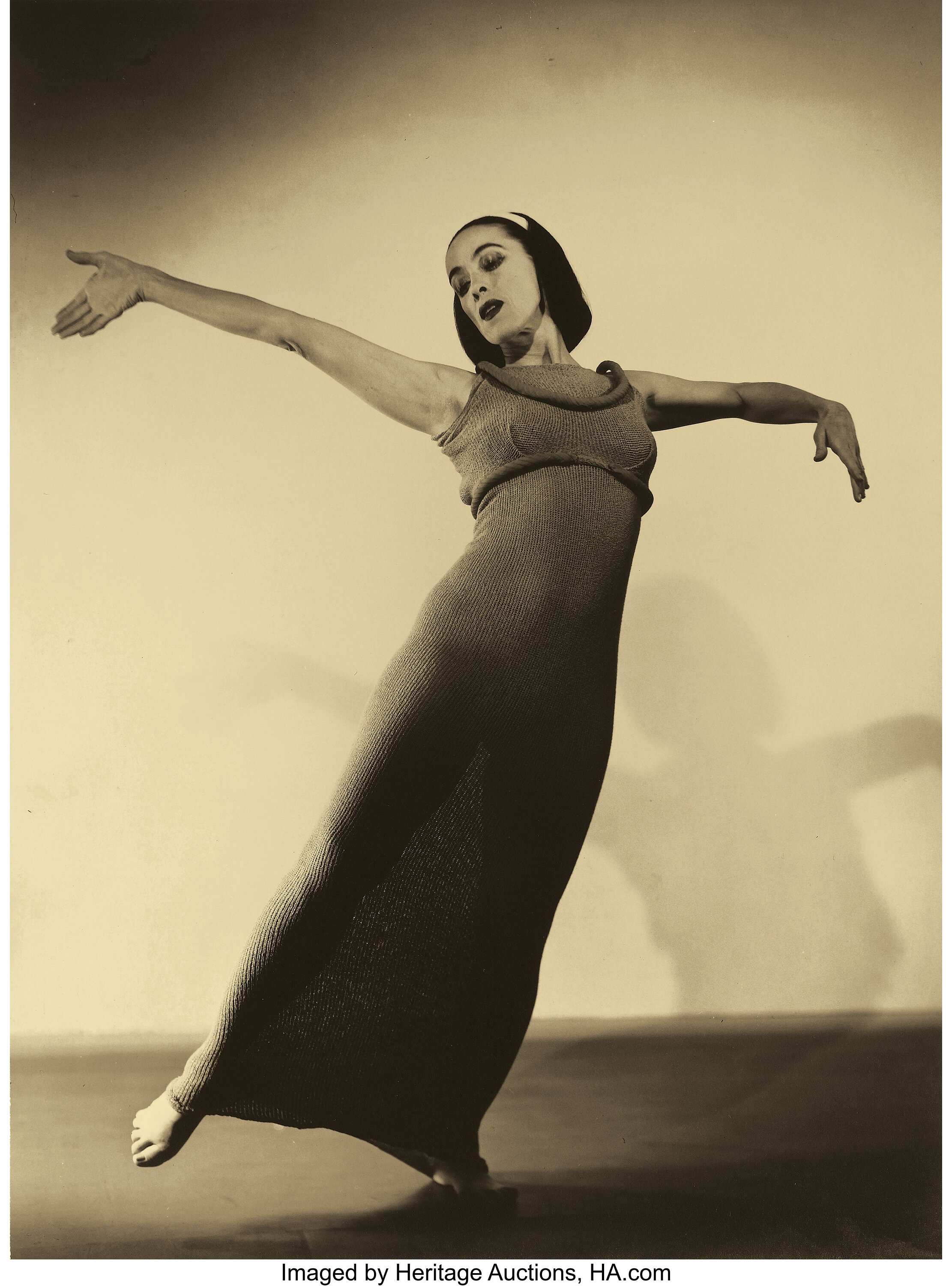 BARBARA MORGAN (American, 1900-1992). Martha Graham - Ekstasis, | Lot ...