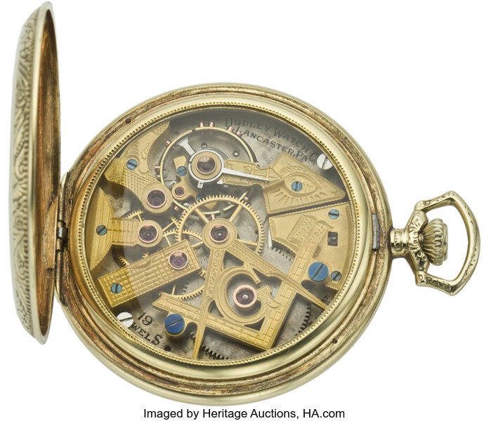 Dudley masonic watch new arrivals