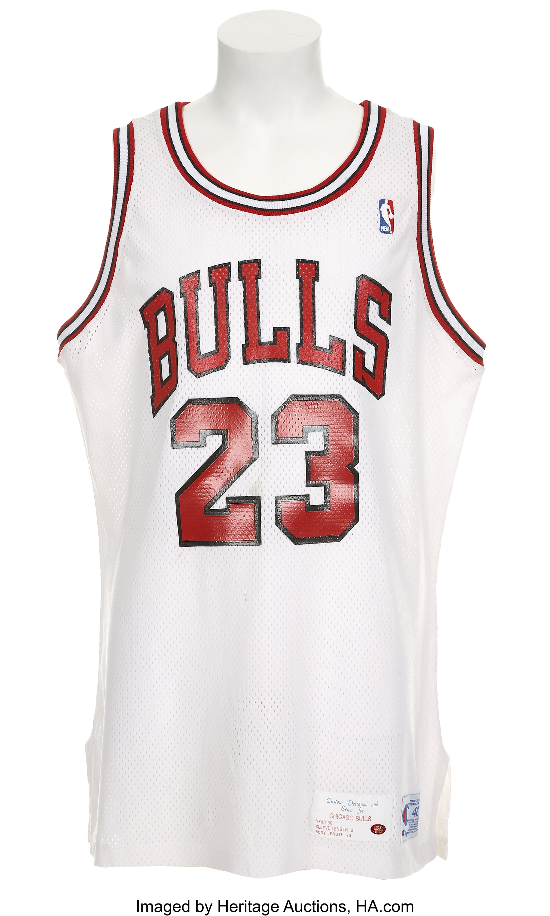 1990-91 Michael Jordan Game Worn Jersey.... Basketball Collectibles ...