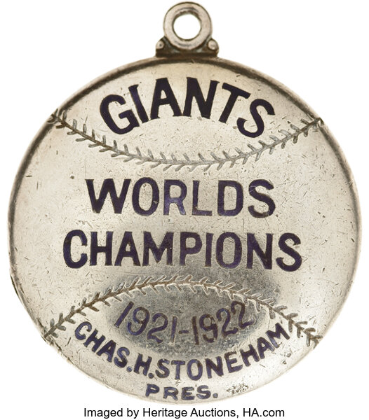 Lot Detail - 1922 NEW YORK GIANTS SILVER SEASON PASS