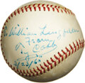 Lot Detail - 1960 Ty Cobb Single Signed/Inscribed Special League