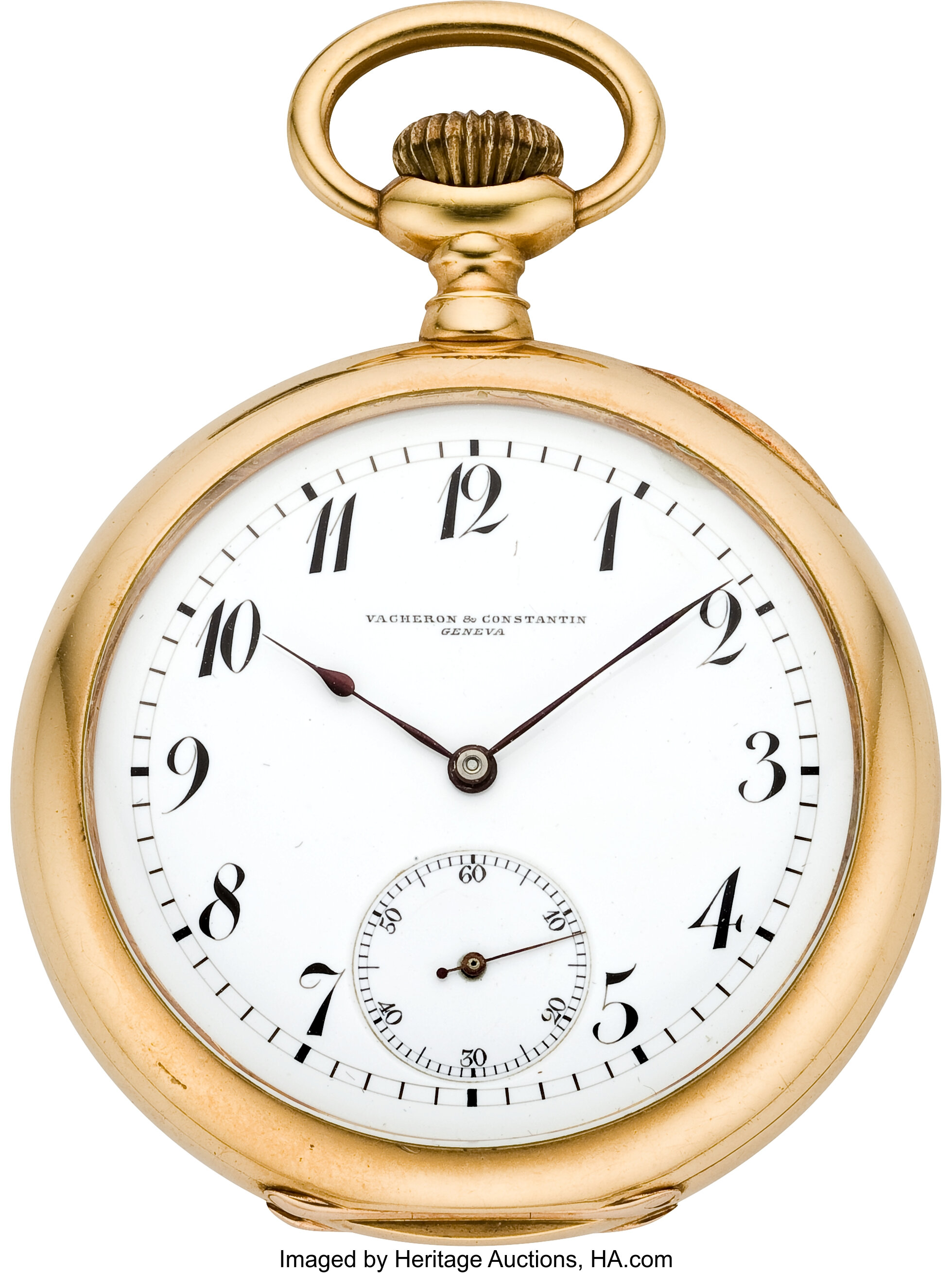 Vacheron & Constantin Men's Gold & Enamel Pocket Watch, circa 1892 ...