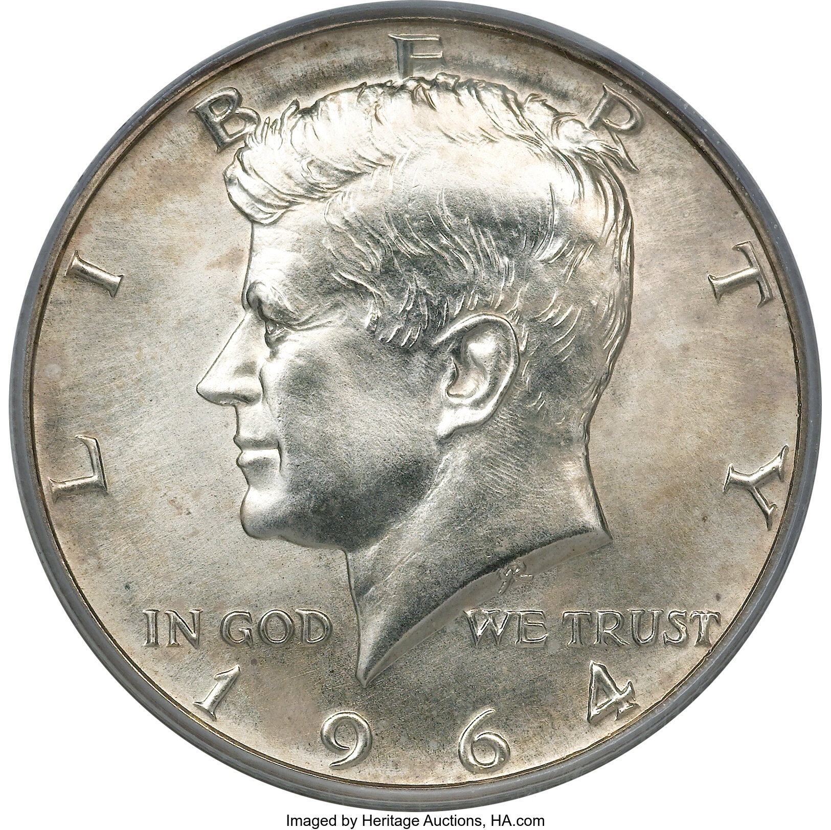 1964 50C SMS MS68 PCGS.... SMS Kennedy Half Dollars | Lot #2929 ...