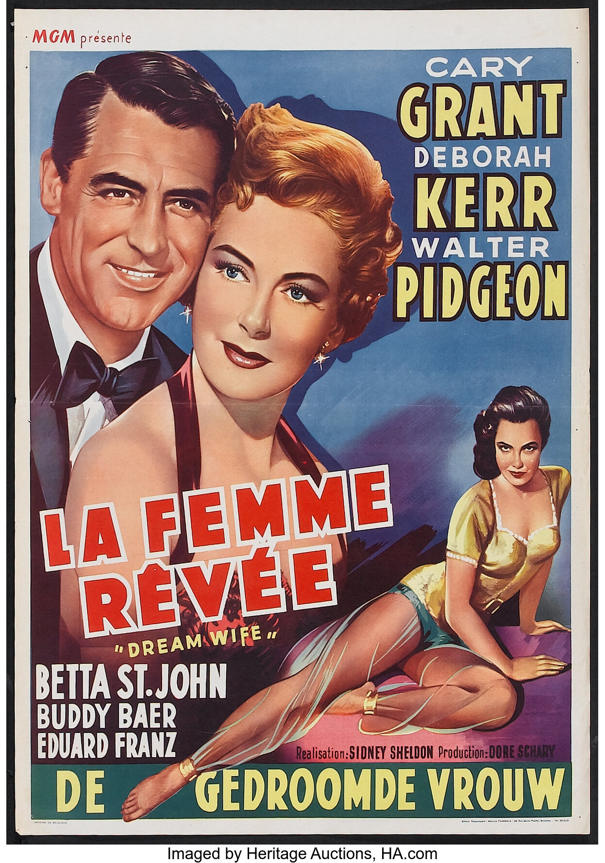 Dream Wife (MGM, 1953). Belgian (14