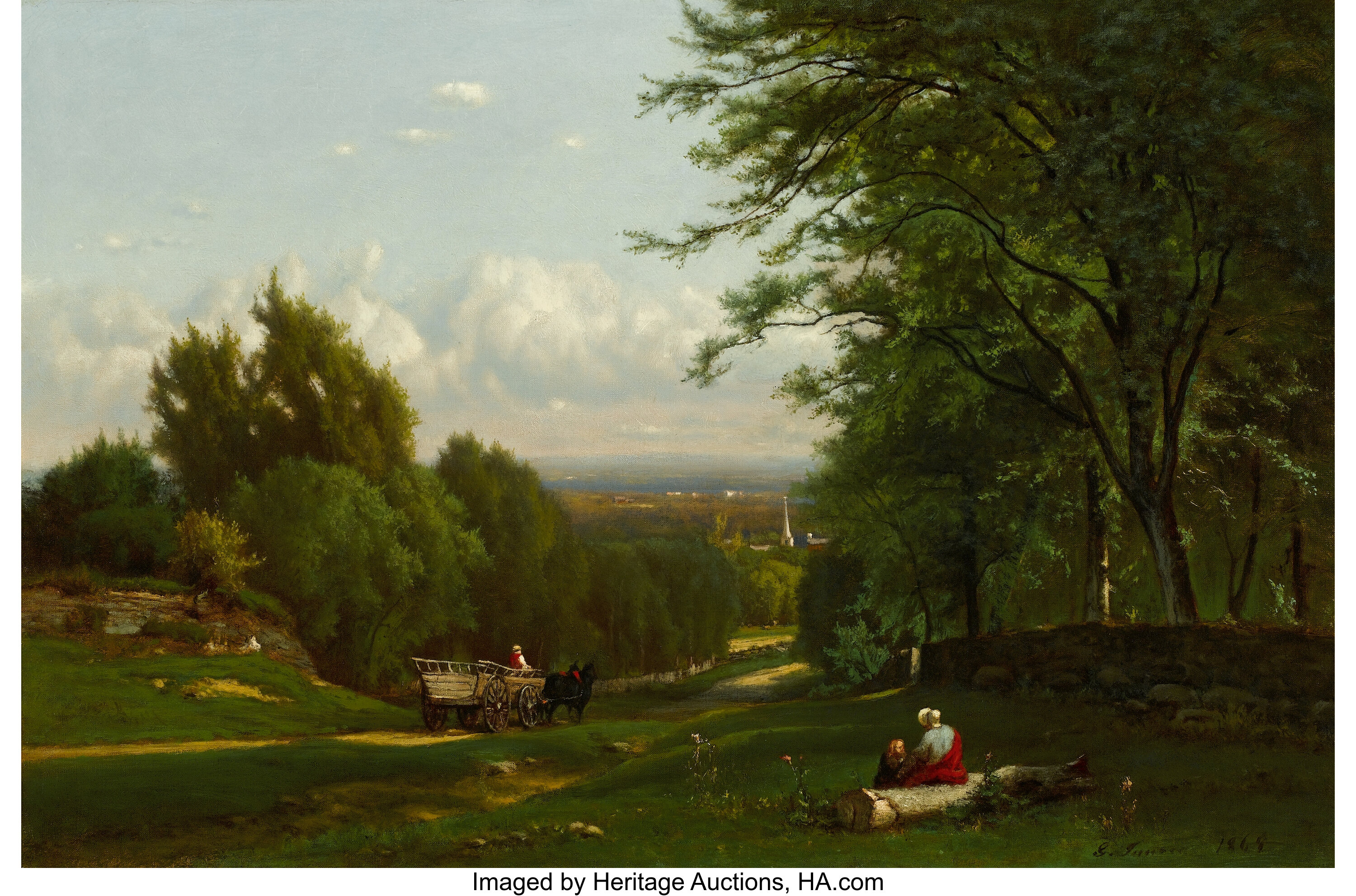 George Inness Paintings for Sale | Value Guide | Heritage Auctions