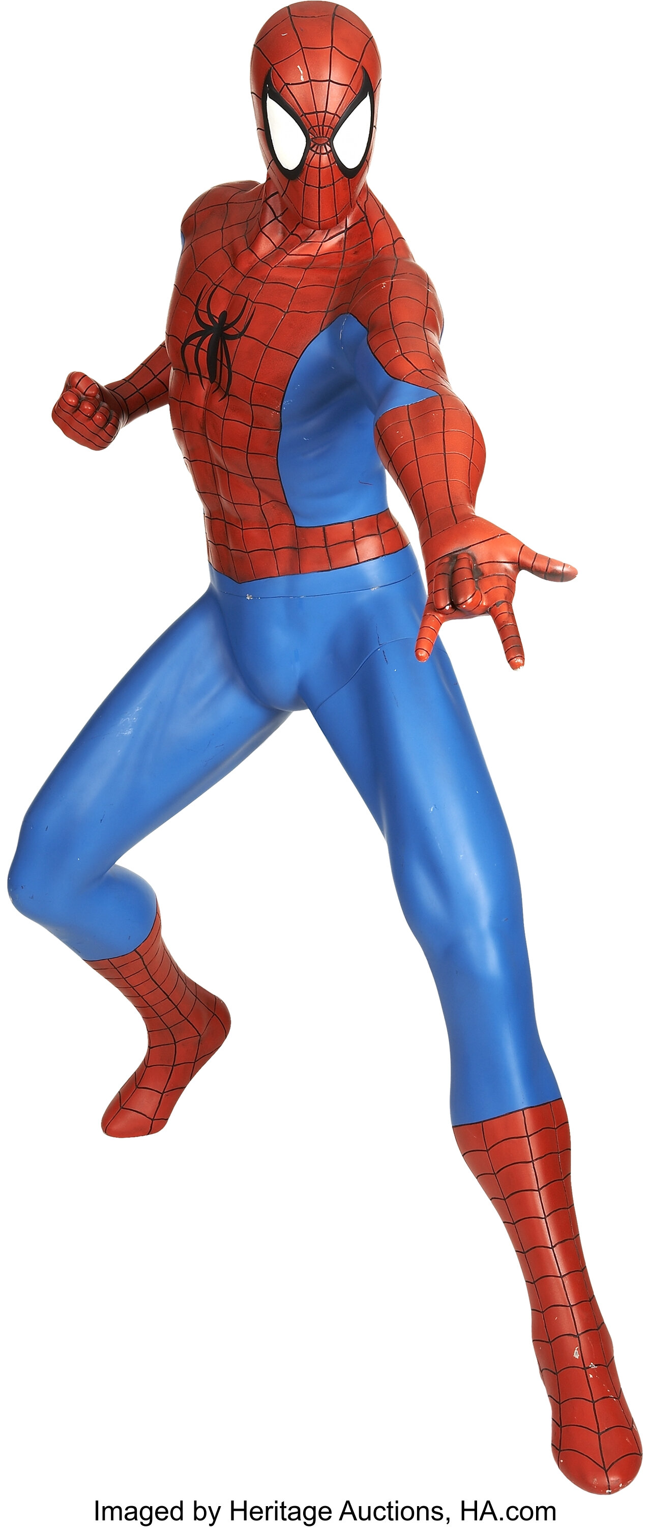 Spider-Man Life-Size Figure (undated).... Memorabilia Comic-Related ...