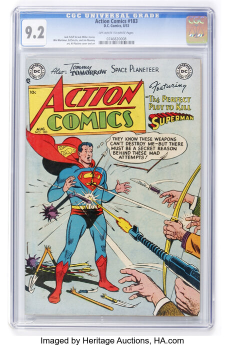 How Much Is Action Comics #183 Worth? Browse Comic Prices