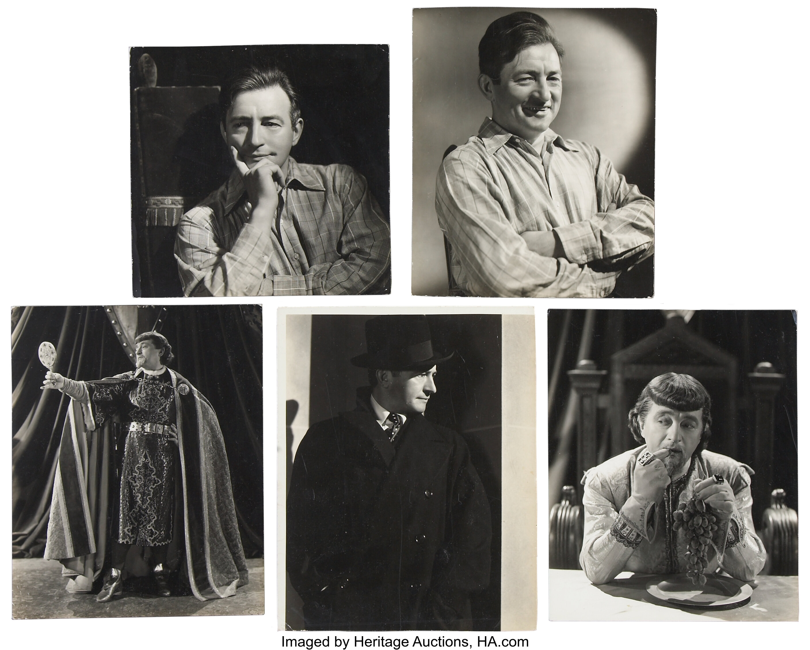 Claude Rains Original Stills From The Adventures Of Robin Hood By Lot 49360 Heritage Auctions