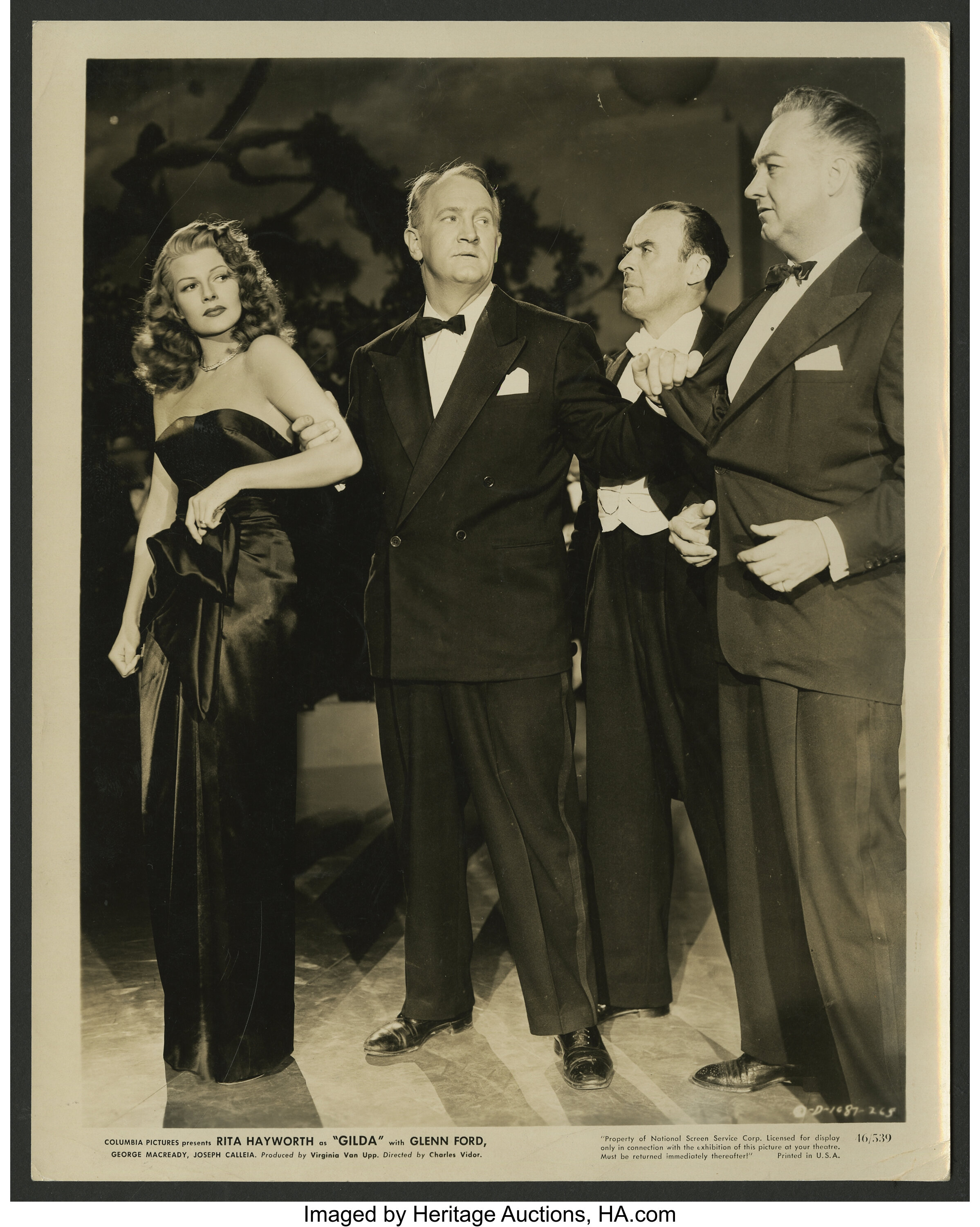 Gilda (Columbia,1946). Still (8" X 10"). Noir.. ... Movie | Lot #171 | Auctions