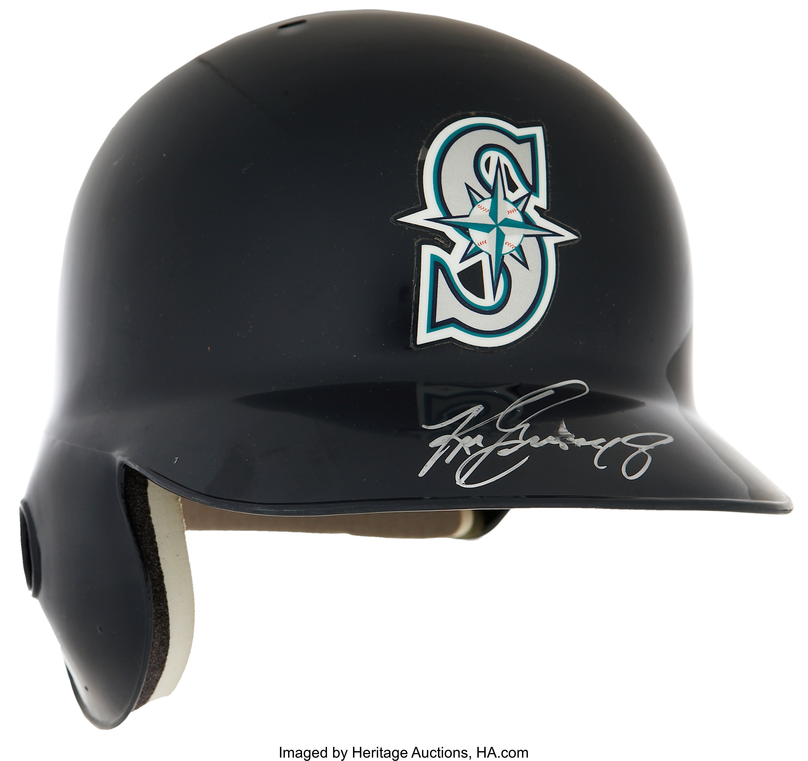 Ken Griffey Jr Autographed Seattle Mariners Baseball Cap Hat - UDA