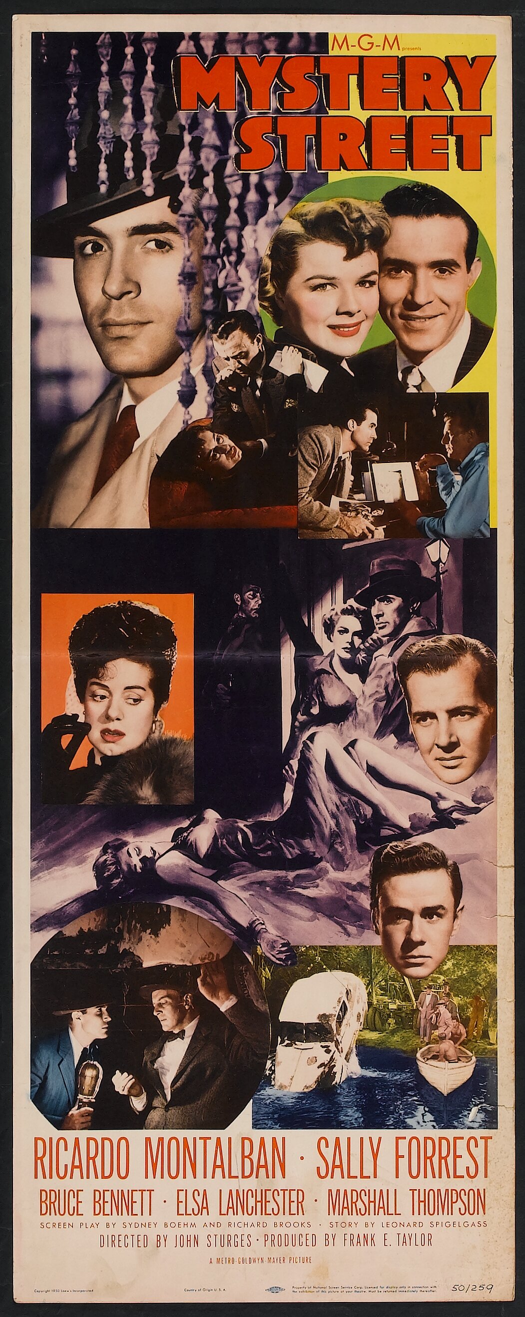 Mystery Street (MGM, 1950). Insert (14" X 36"). Film Noir.. ... Movie | Lot Heritage Auctions