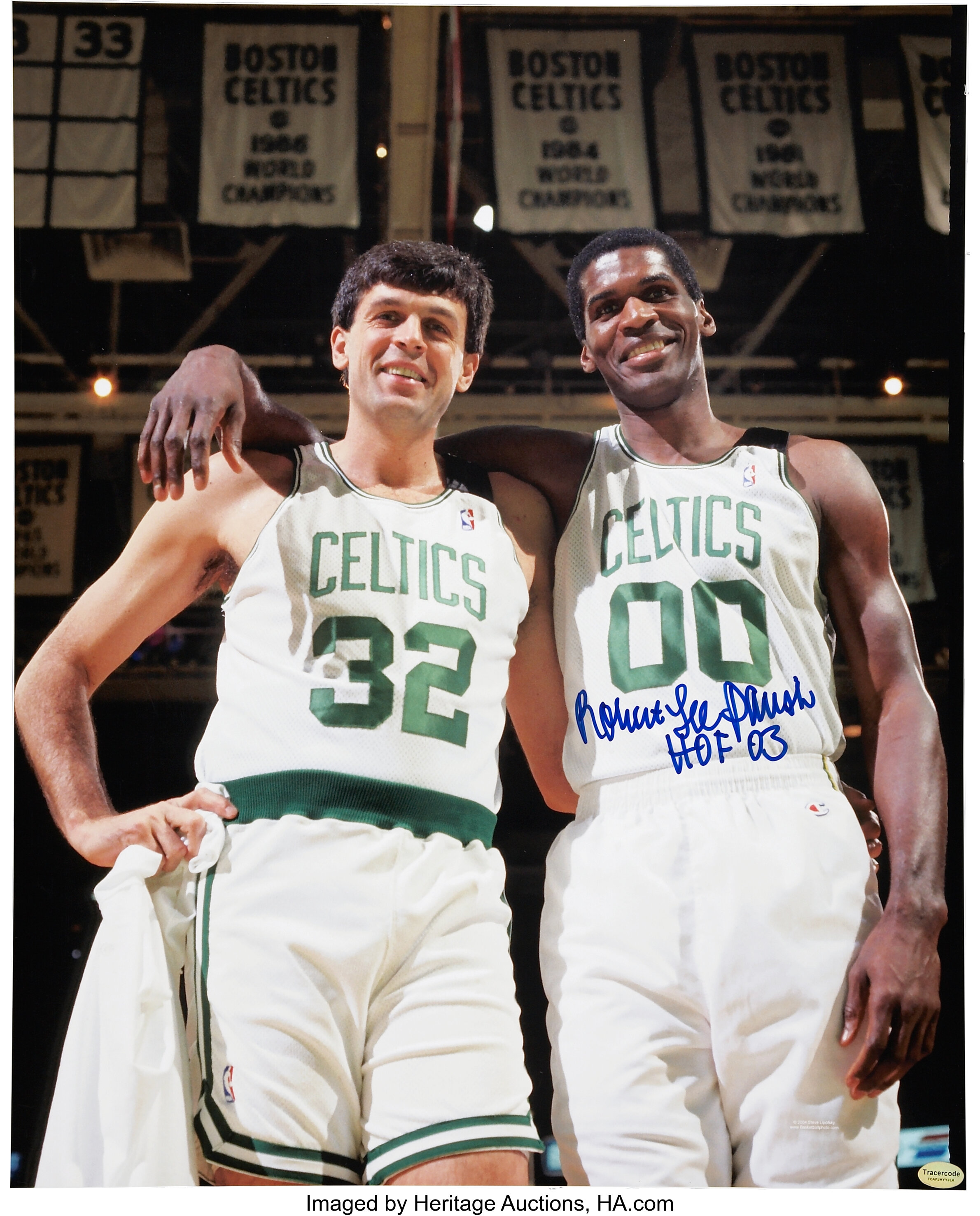 Bill Walton and Robert Parrish Signed Oversized Photographs.... | Lot  #42106 | Heritage Auctions