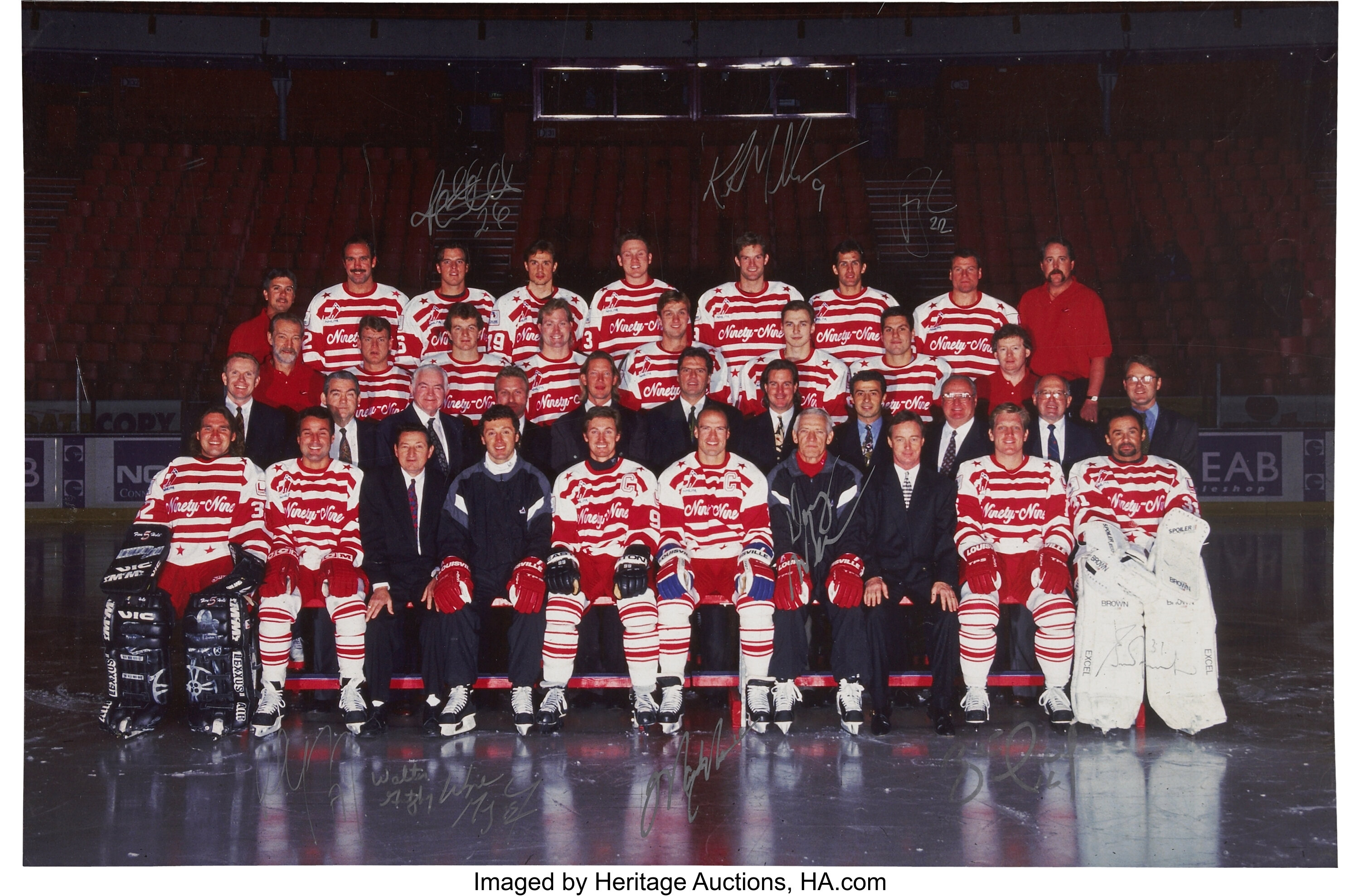 1994 Wayne Gretzky All-Star Game Weekend Worn & Signed Western