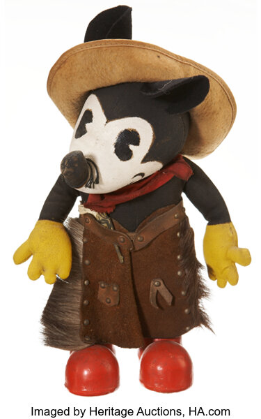 Cowboy mickey deals mouse stuffed animal