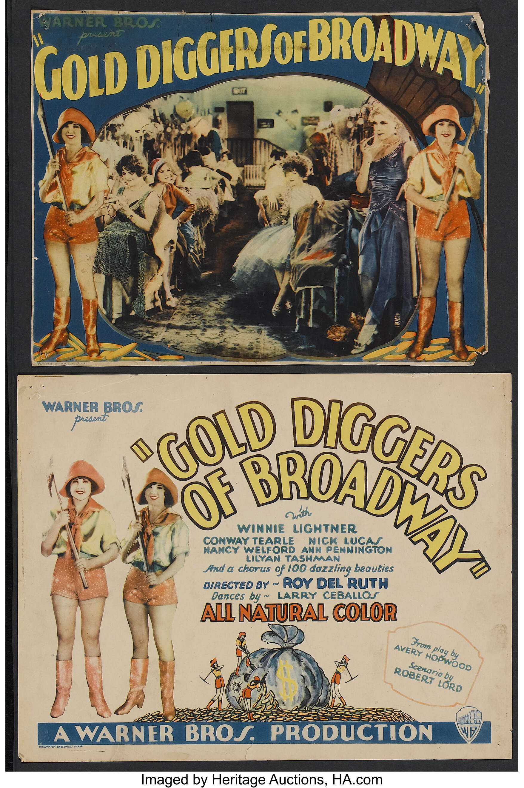 Clips from Gold Diggers of Broadway (1929)